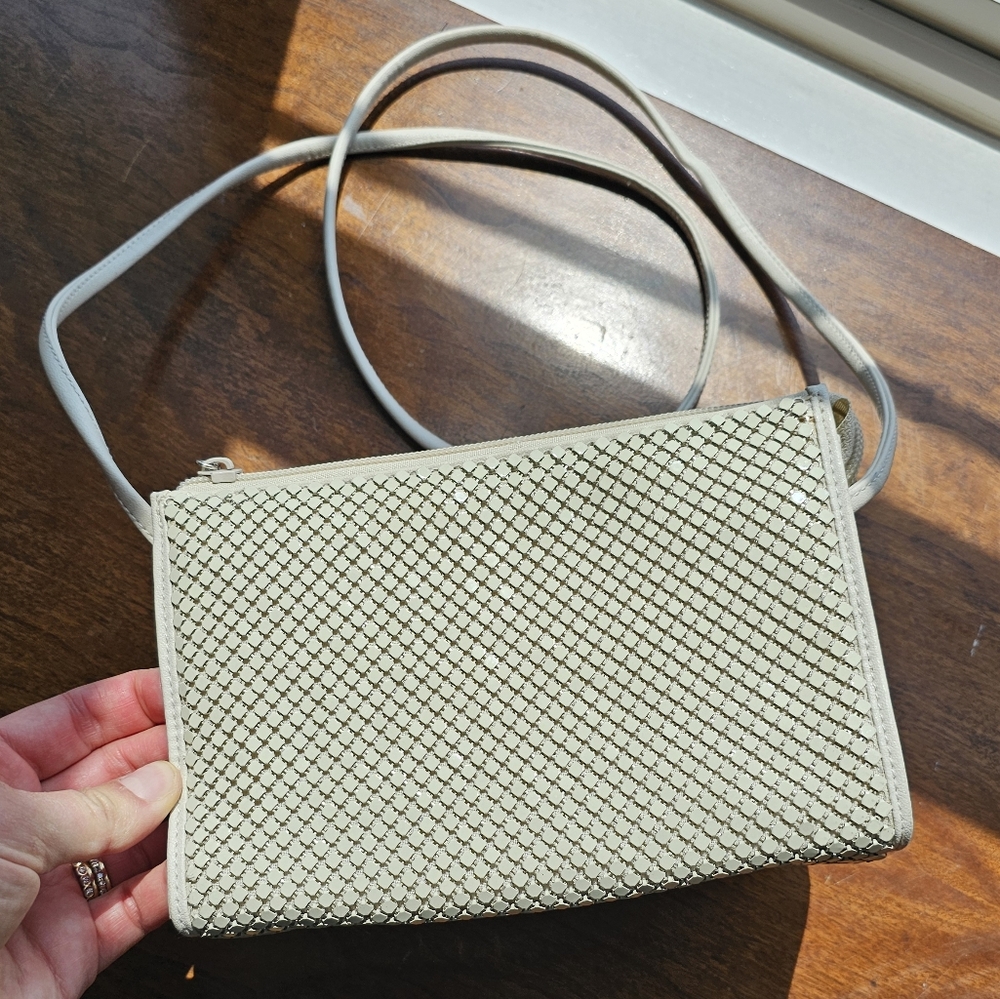 Whiting and Davis crossbody bag